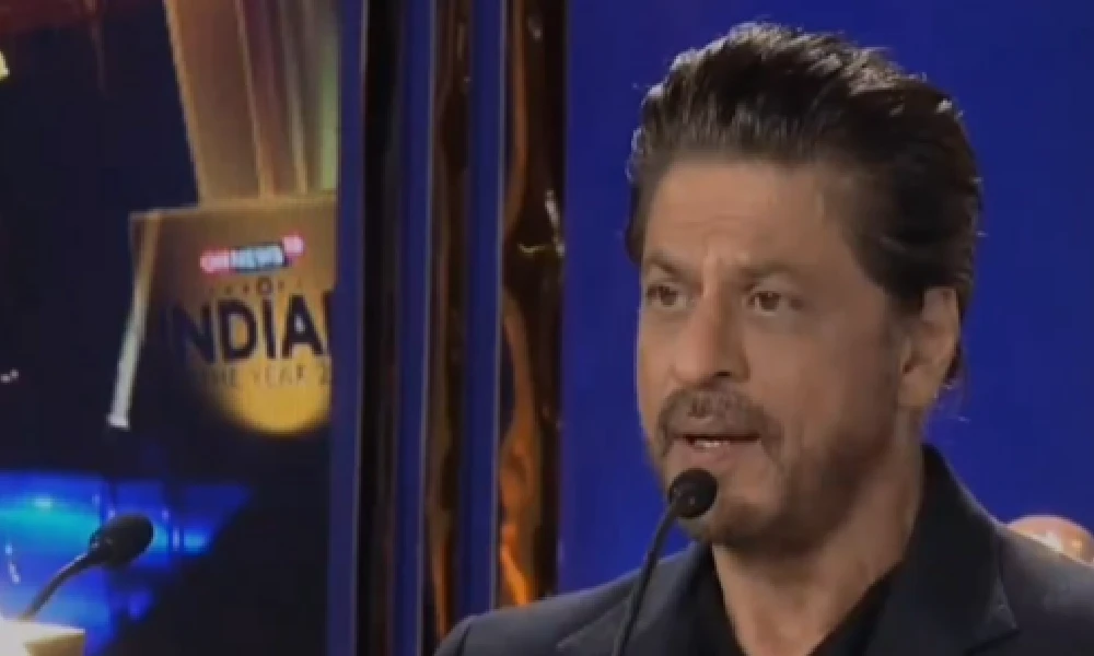 Shah Rukh Khan bagged the CNN News18 Indian of the Year 2023 award