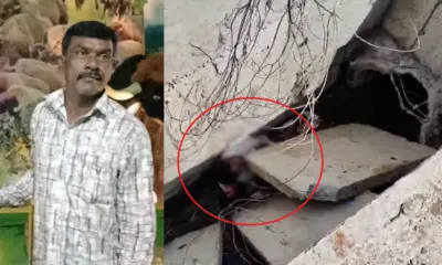 Man dies after slab collapses In Shivamogga