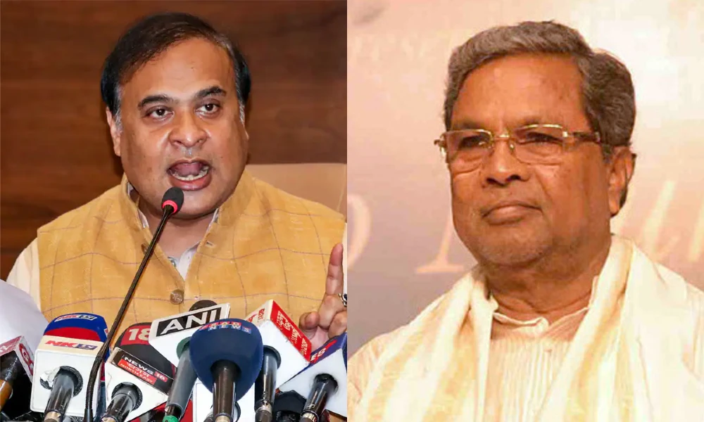Not even 2000 people came to see your leader Siddaramaiah, Assam CM asked