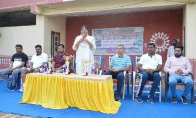 Yadgiri SP Sangeeta spoke in Walk and run awareness campaign on ill effects of drug use in Yadagiri