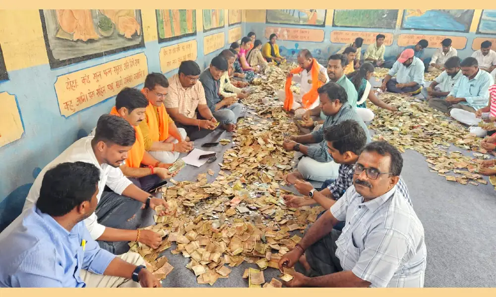 anjanadri Anjaneya swamy temple hundi money counting