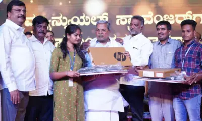 CM Siddaramaiah in manual scavengers programme