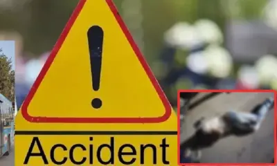 Road Accident in Bengaluru Rider dead