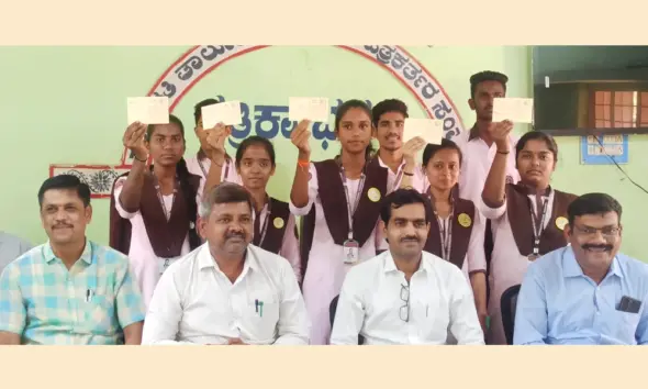 Pressmeet about A thousand letters to the government campaign for the formation of Kishkindha district in gangavathi