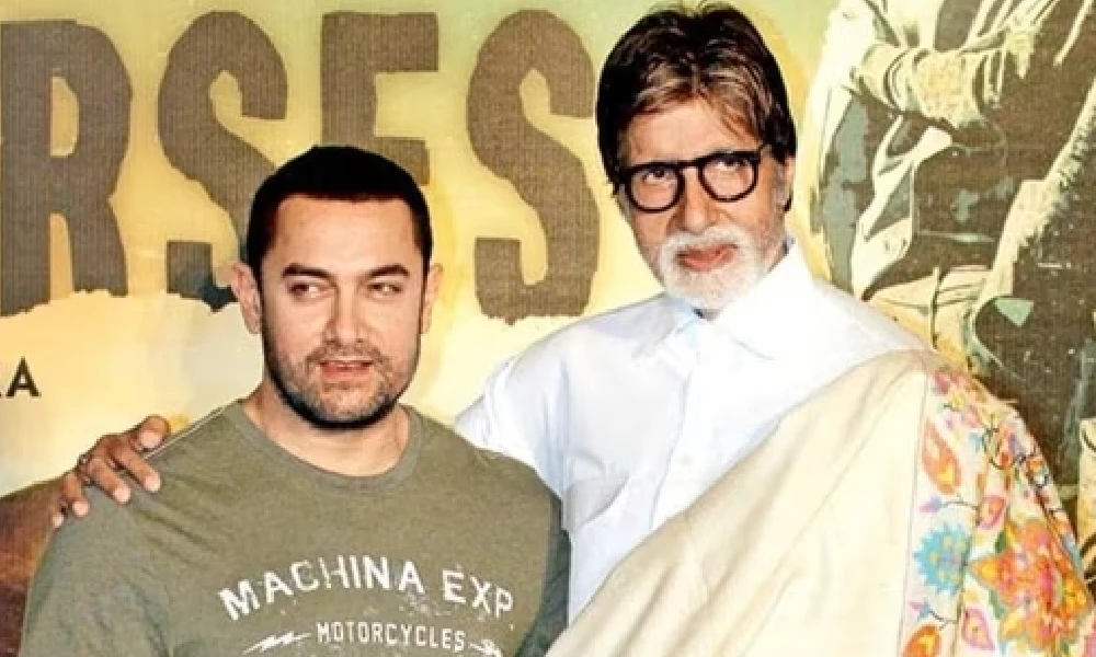 Aamir Khan recalls his reaction to Amitabh Bachchan