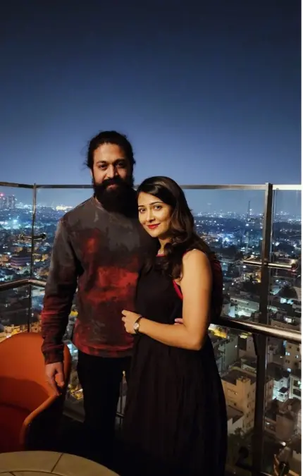 Actor Yash & Radhika pandith