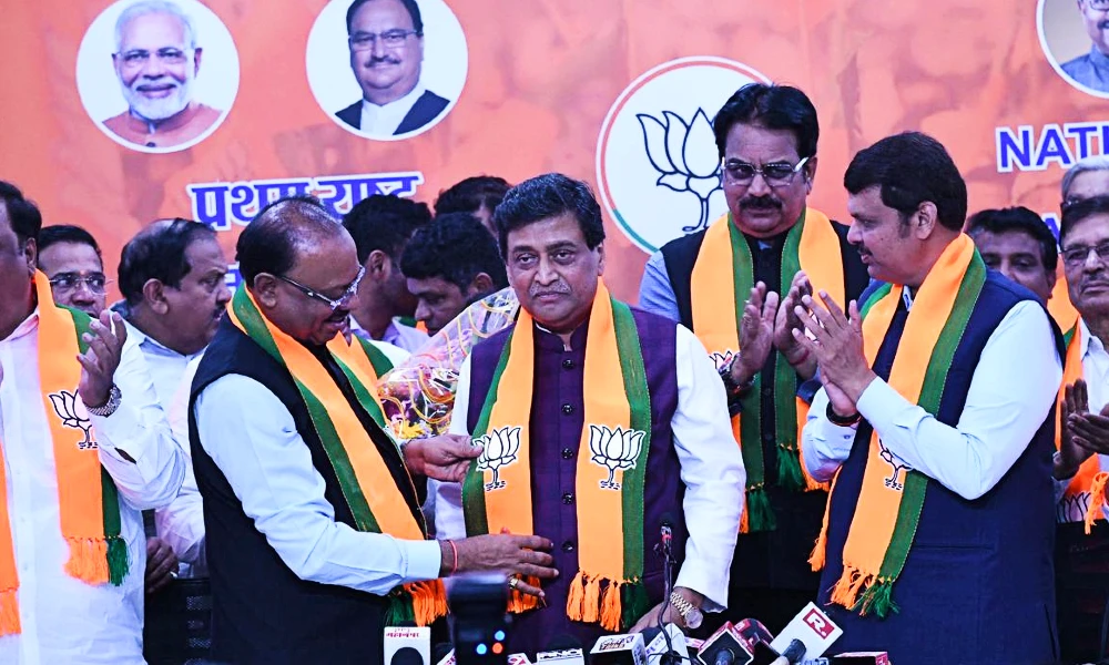 Congress Leader Ashok Chavan joins BJP