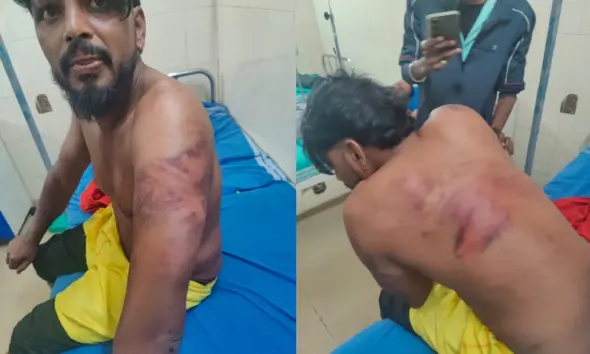 Assaulted for demanding salary money