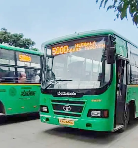 BMTC bus