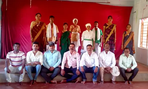 Bangarada hakki social drama show in harapanahalli