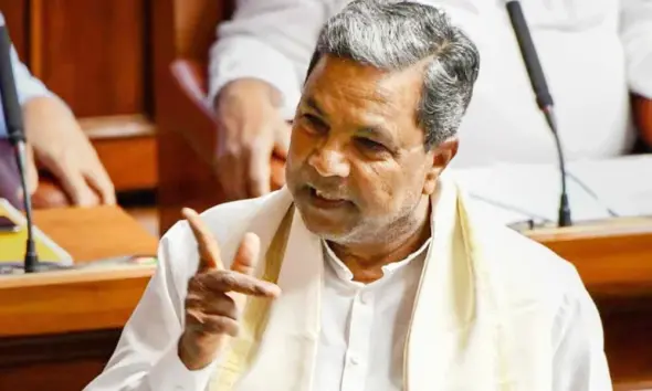 Karnataka Budget Session 2024 Siddaramaiah criticises PM BJP slams CM