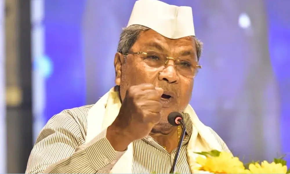 Tax on temples and money used for other community Fictitious accusation Says CM Siddaramaiah