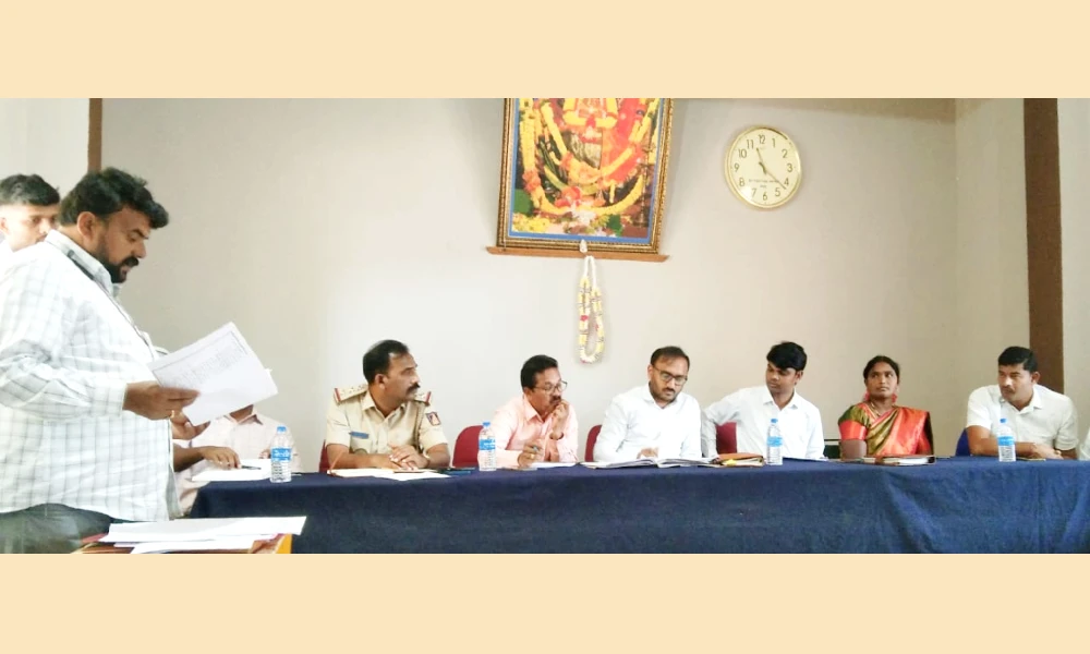 Chandragutti Sri Renukamba Devi Jatra Mahotsav Preliminary meeting