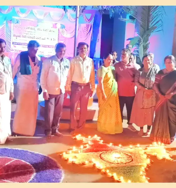 Concluding ceremony of nss special camp at Sangameshwara village