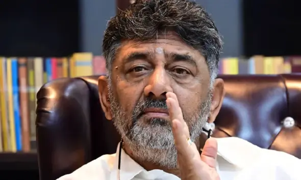 DK Shivakumar attack on central NDA Government