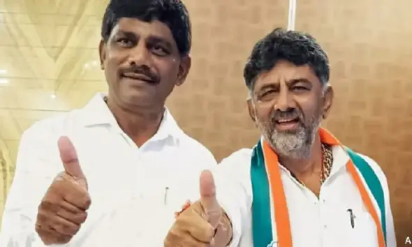 DK Suresh and DK Shivakumar