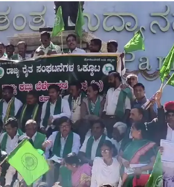 Farmers protest Freedom Park1