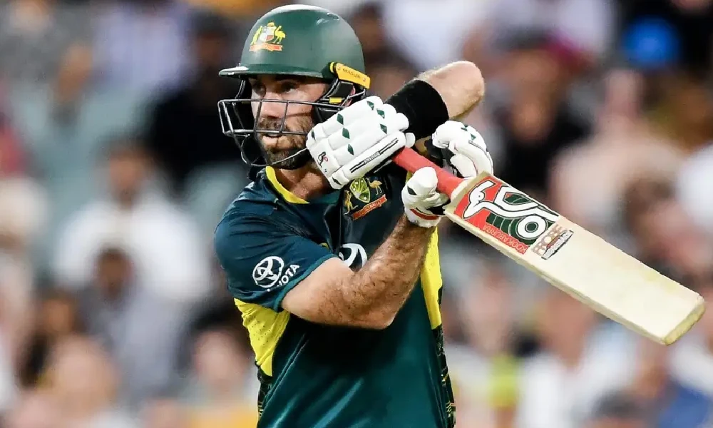Glenn Maxwell brought up his century in just 50 balls