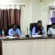 Kudligi MLA N.T.Shrinivas spoke in Gudekote utsav Preliminary meeting at kudligi