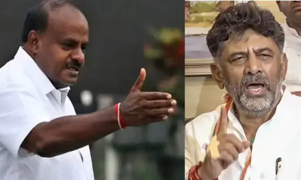 HD Kumaraswamy DK Shivakumar