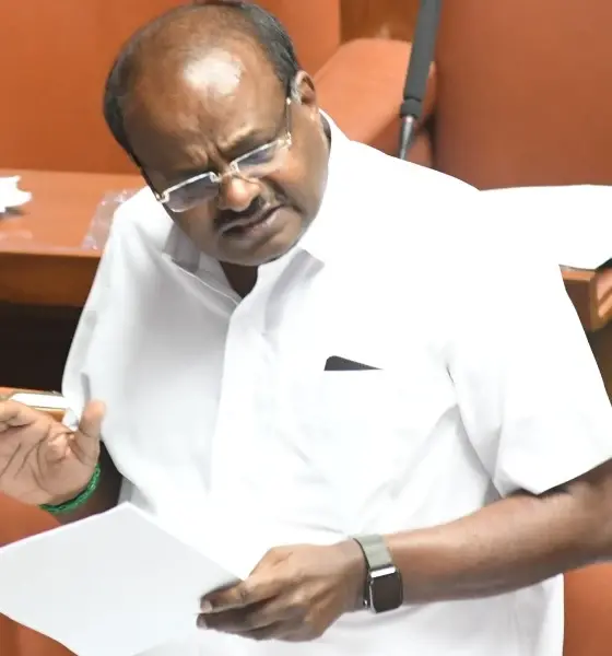 Karnataka Budget Session 2024 Looted by Congress government in the name of guarantees says HD Kumaraswamy