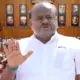 Karnataka Budget Session 2024 HD Kumaraswamy challenges CM to discussion on Centre grant