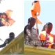 Hanuman flag Keragodu BJP Abhiyan