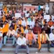 Hindu workers protest