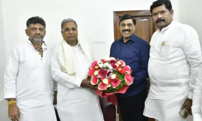 Janardhana Reddy meets CM Siddaramaiah and DCM DK Shivakumar