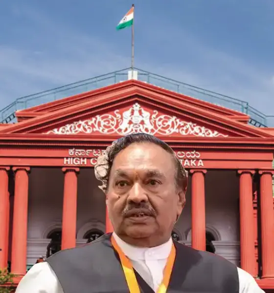 KS Eshwarappa Karnataka High court