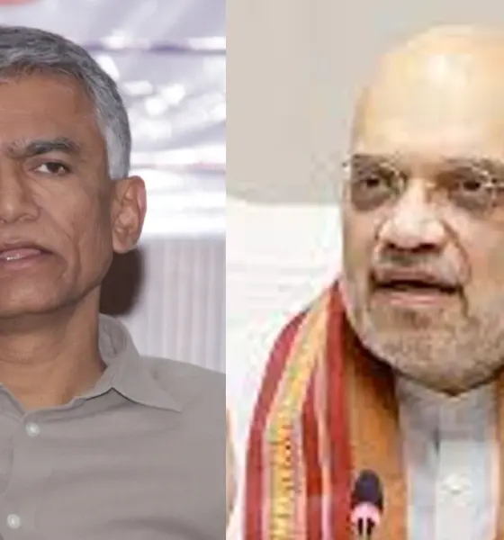 Krishna Byre Gowda and amit shah