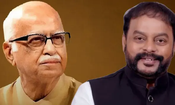 LK Advani and TA Sharavana