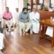 Mandya Lok Sabha constituency meeting with Deve Gowda residence