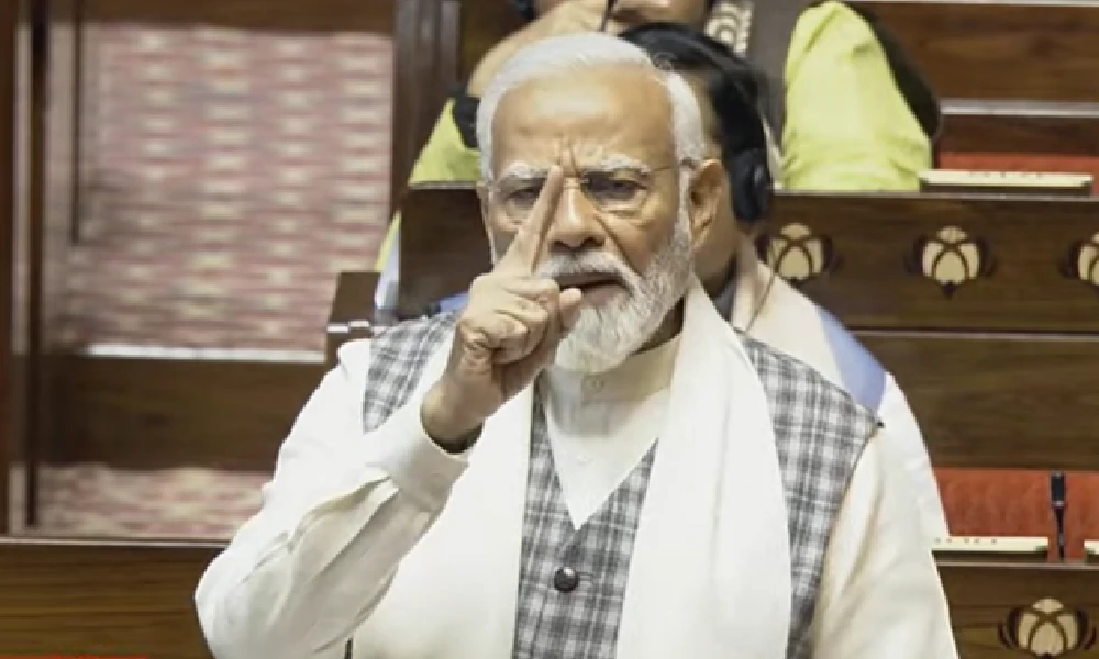 Modi In Parliament
