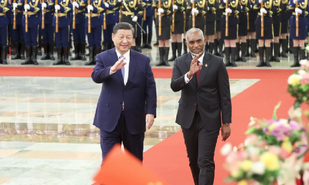 Mohamed Muizzu And Xi Jinping