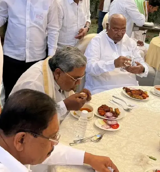 Non veg food row Siddaramaiah