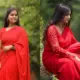 Red Saree Fashion