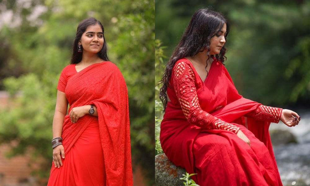 Red Saree Fashion