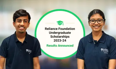 Reliance Foundation Scholarship for 5000 students including 469 students from Karnataka