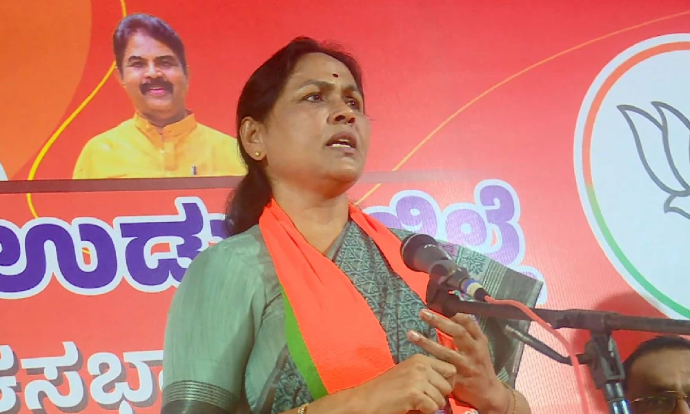 Union Minister Shobha Karandlaje