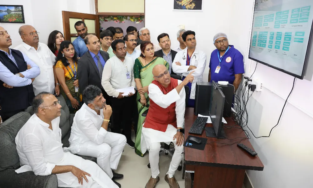 Tele ICU in all taluk hospitals in the Karnataka Dinesh Gundu Rao
