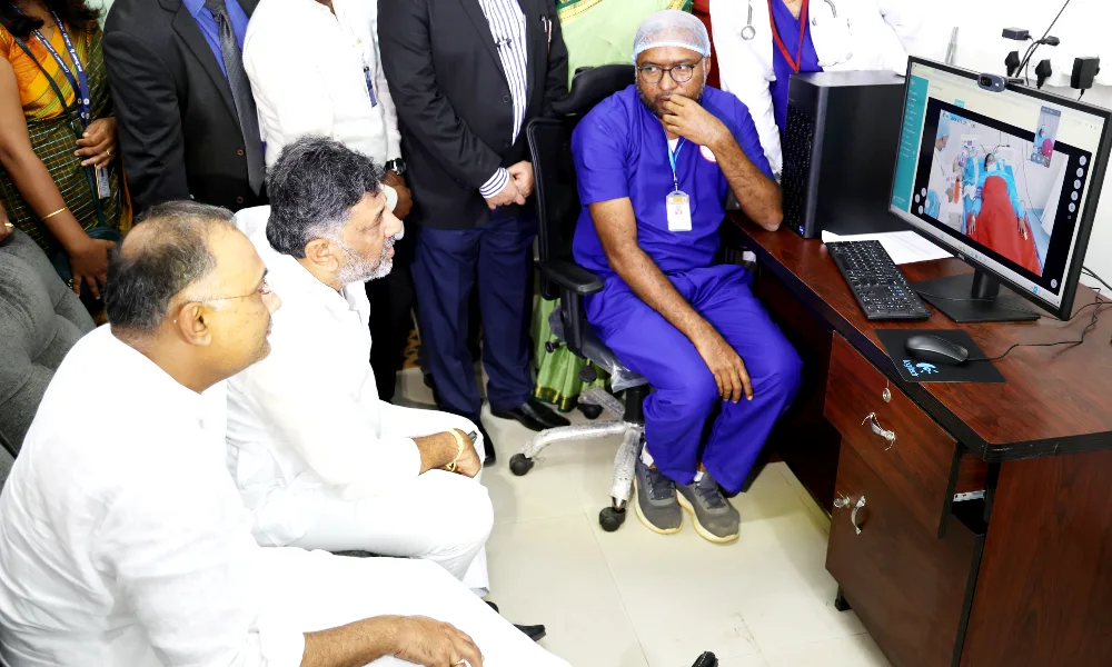 Tele ICU in all taluk hospitals in the Karnataka Dinesh Gundu Rao