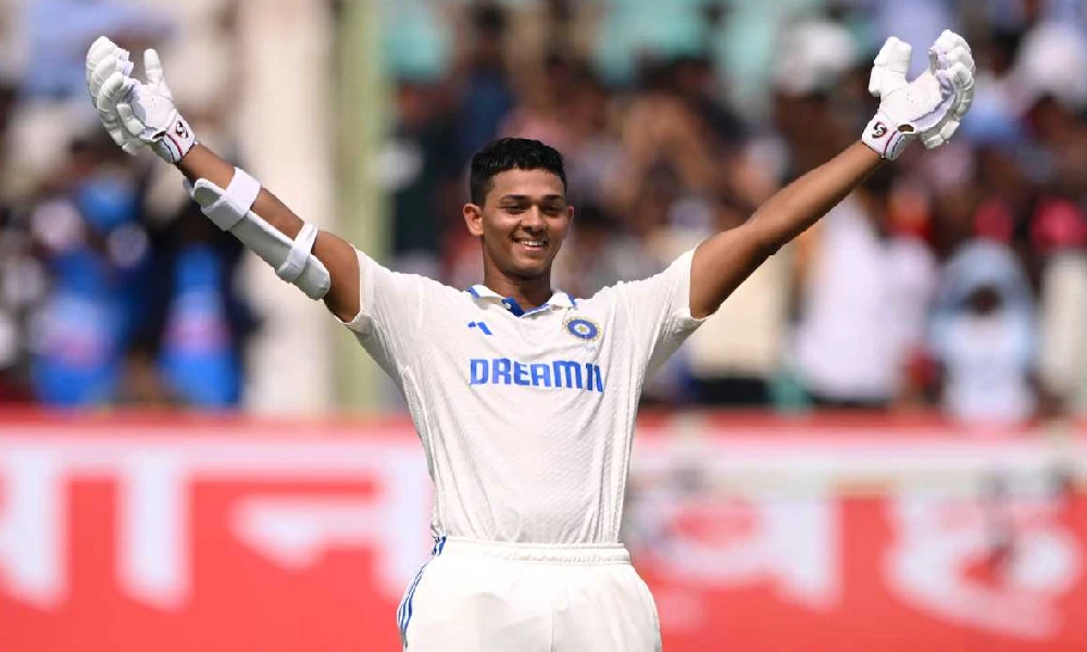 Yashasvi Jaiswal brought up his second Test century