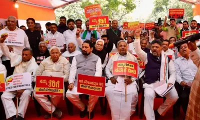 congress protest in delhi