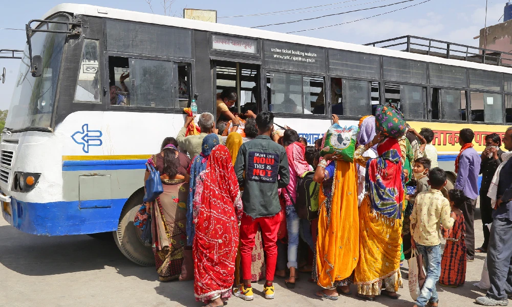 haryana free bus travel