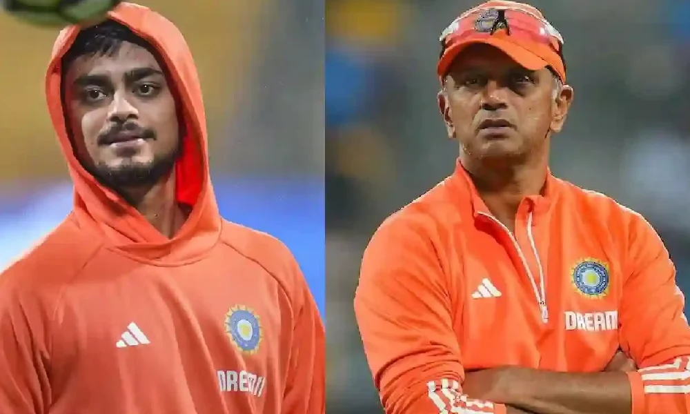 ishan kishan and rahul dravid