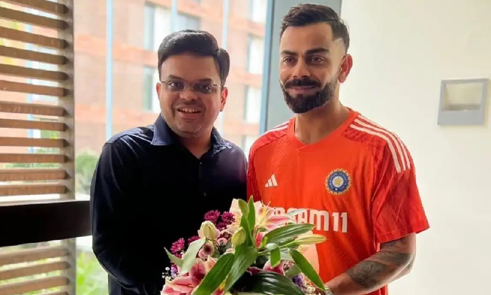 virat kohli and jay shah