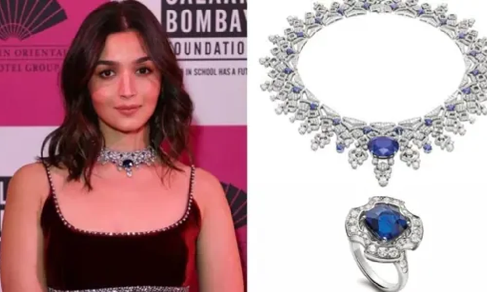 Alia Bhatt wore diamond jewellery