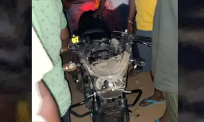 Bike accident in kanakapura