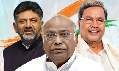 Lok Sabha Election 2024 Controversial Nasir Hussain named in Congress list of star campaigners and the photos of CM Siddaramaiah and DK Shivakumar and Mallikarjuna Kharge